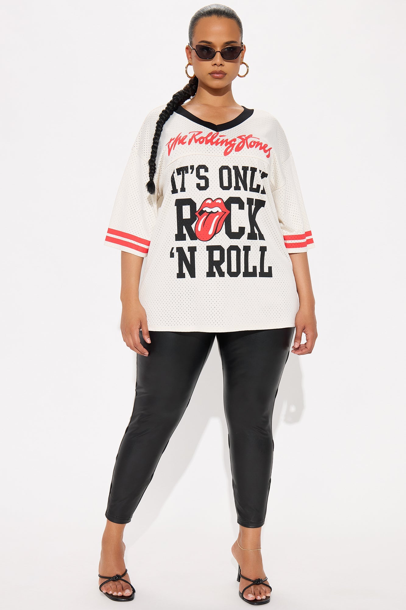 The Rolling Stones Jersey Tee - Cream