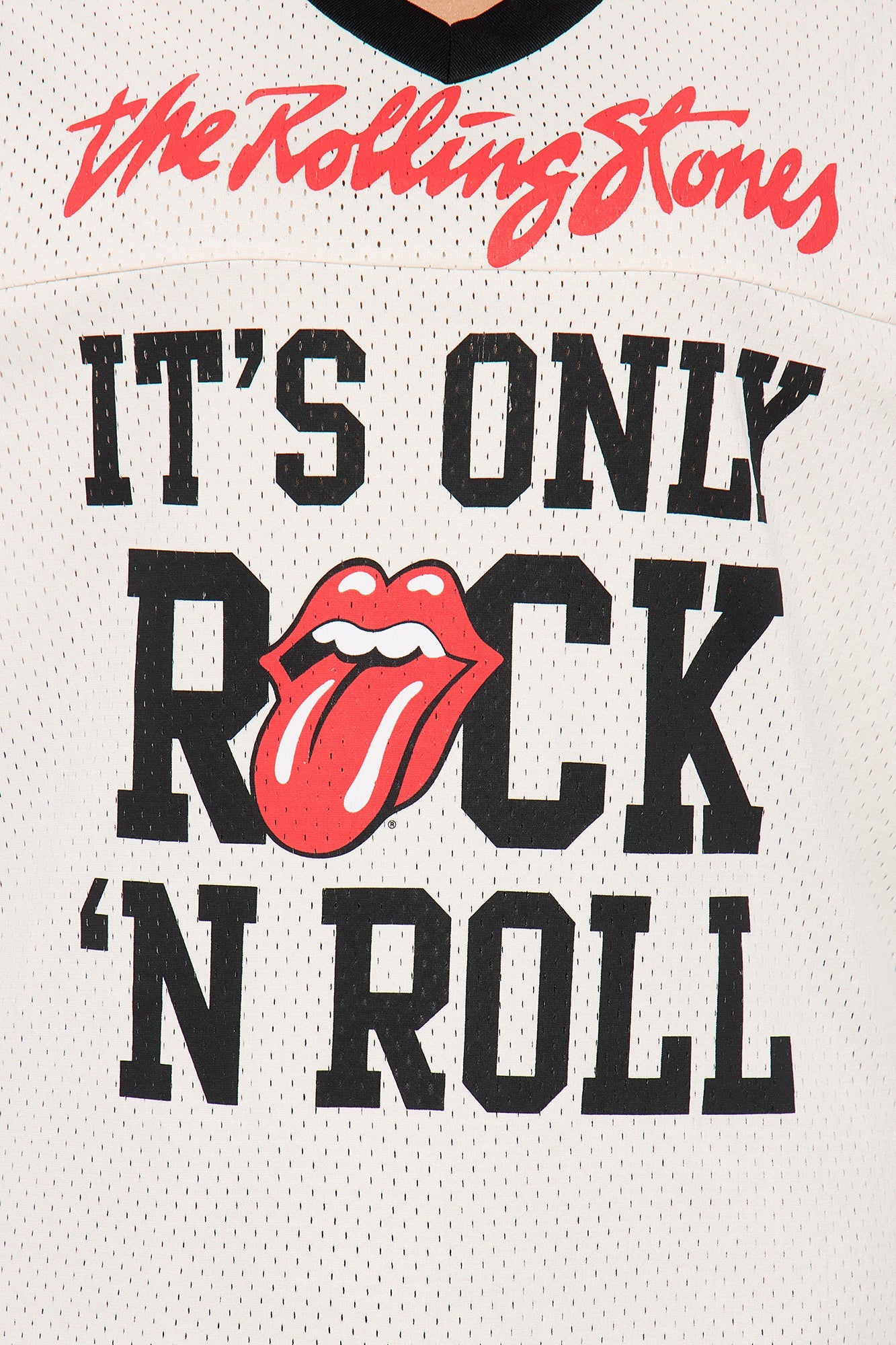 The Rolling Stones Jersey Tee - Cream