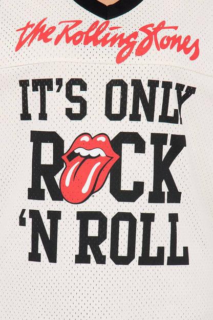 The Rolling Stones Jersey Tee - Cream