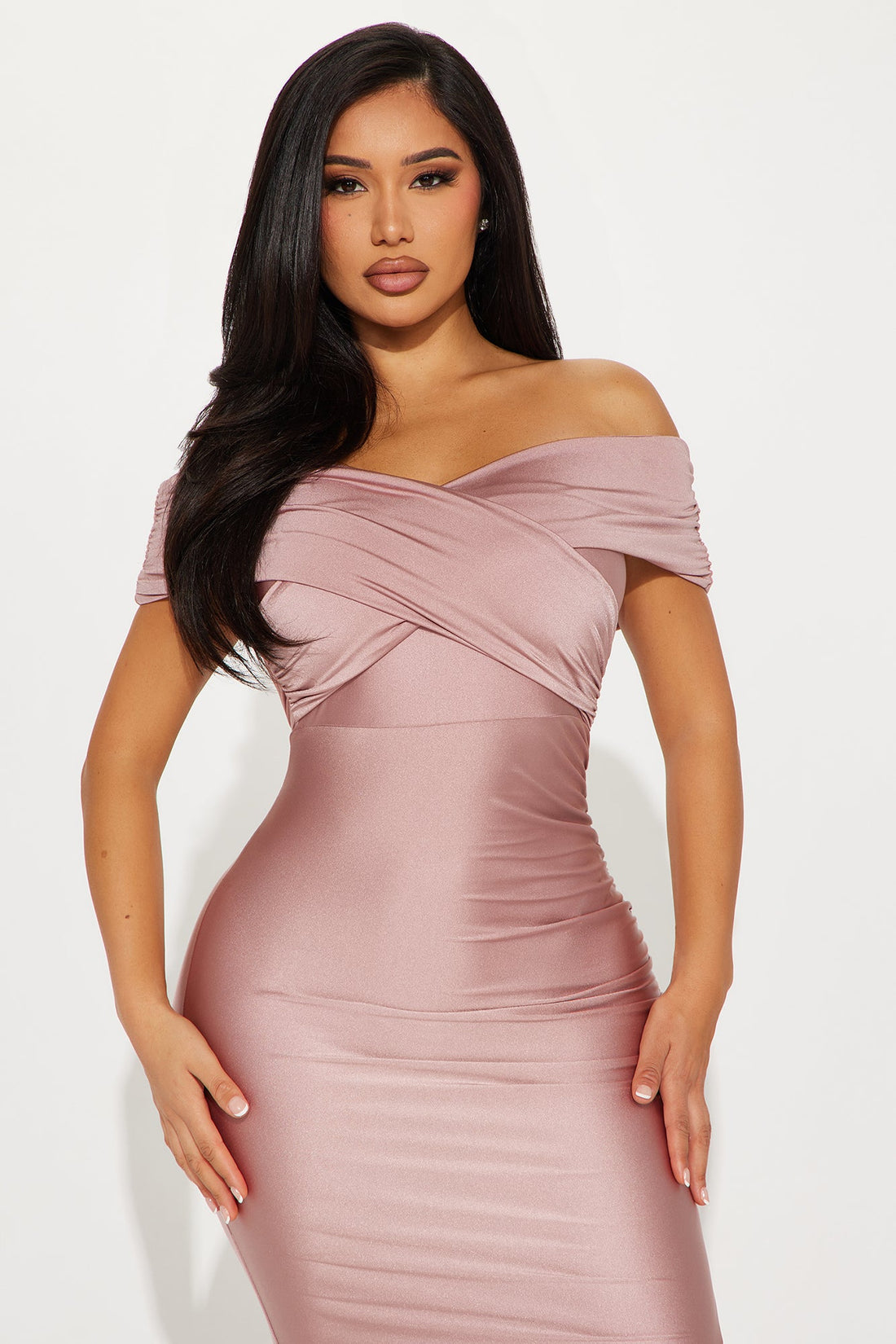 Ignore The Romance Maxi Dress - Mauve