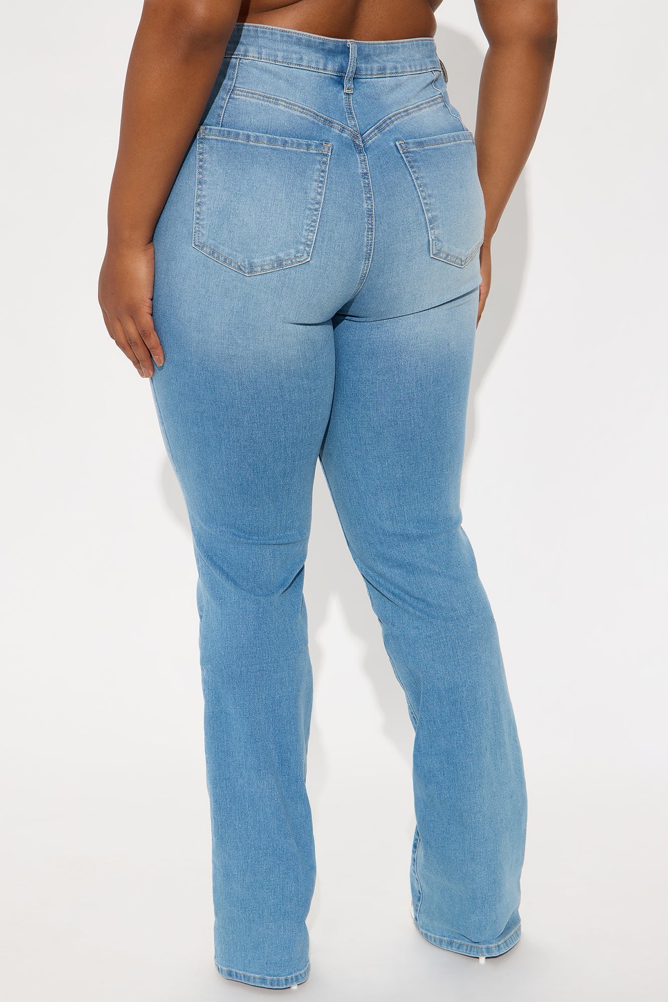 Tall Houston Curvy Stretch Bootcut Jean - Medium Wash