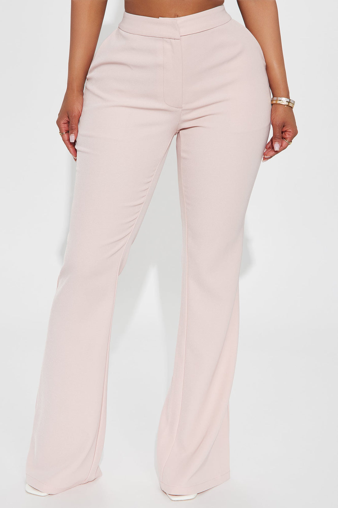 Breaking Even Flare Trouser - Pink