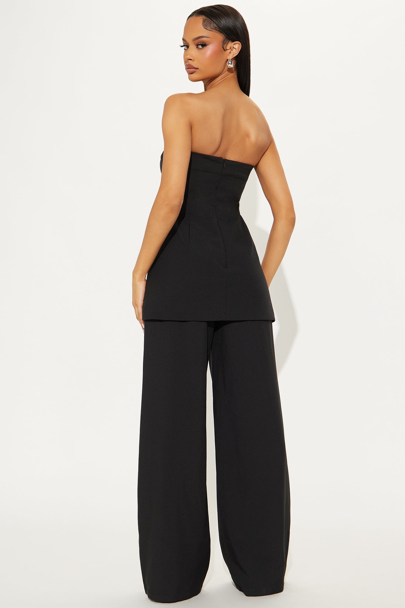 Breaking The Rules Jumpsuit - Black