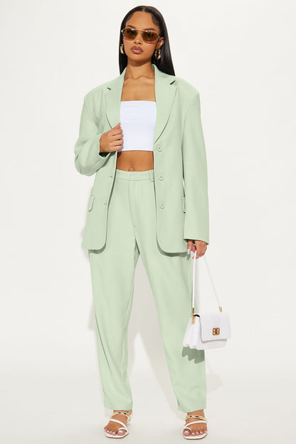 Said Something Trouser - Mint