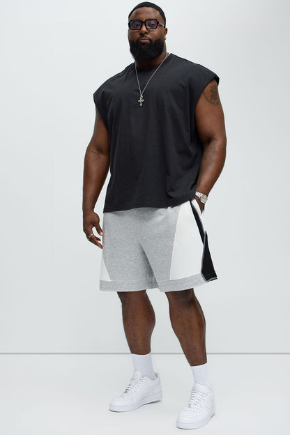 Tyson Tri-Paneled Shorts - Multi Color