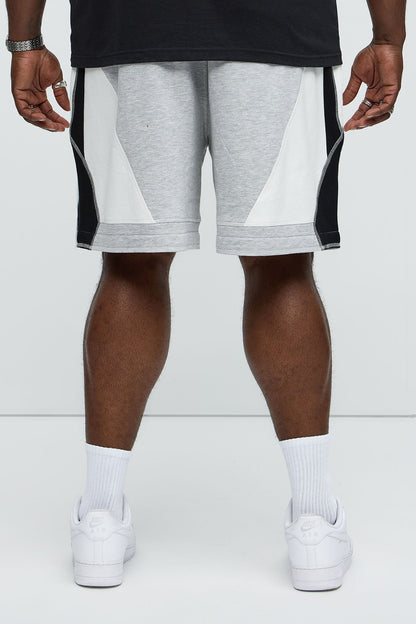 Tyson Tri-Paneled Shorts - Multi Color