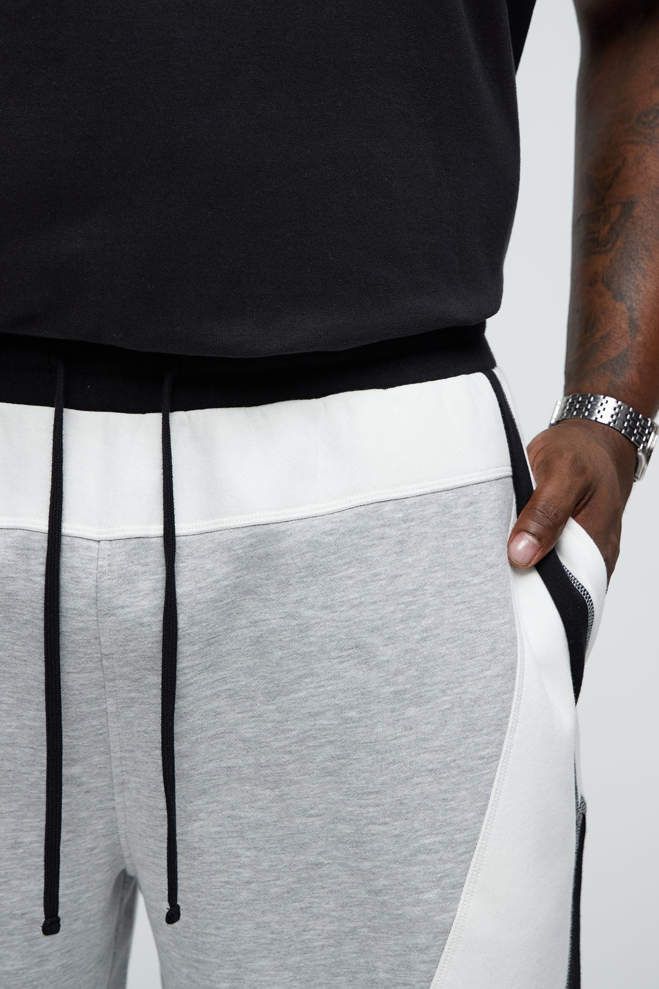 Tyson Tri-Paneled Shorts - Multi Color