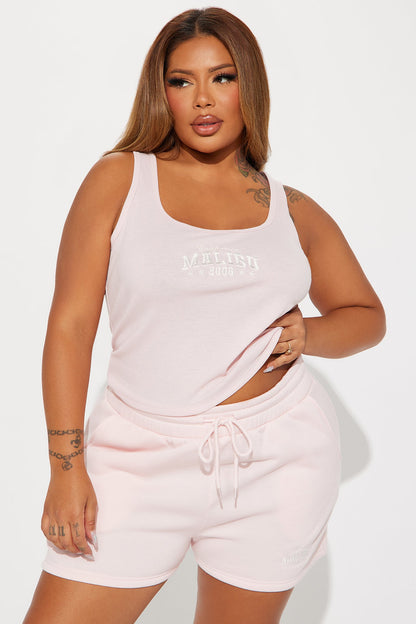 Malibu Babe Short Set - Pink