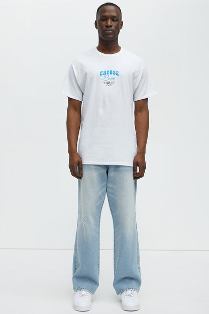 Choose Love Short Sleeve Tee - White