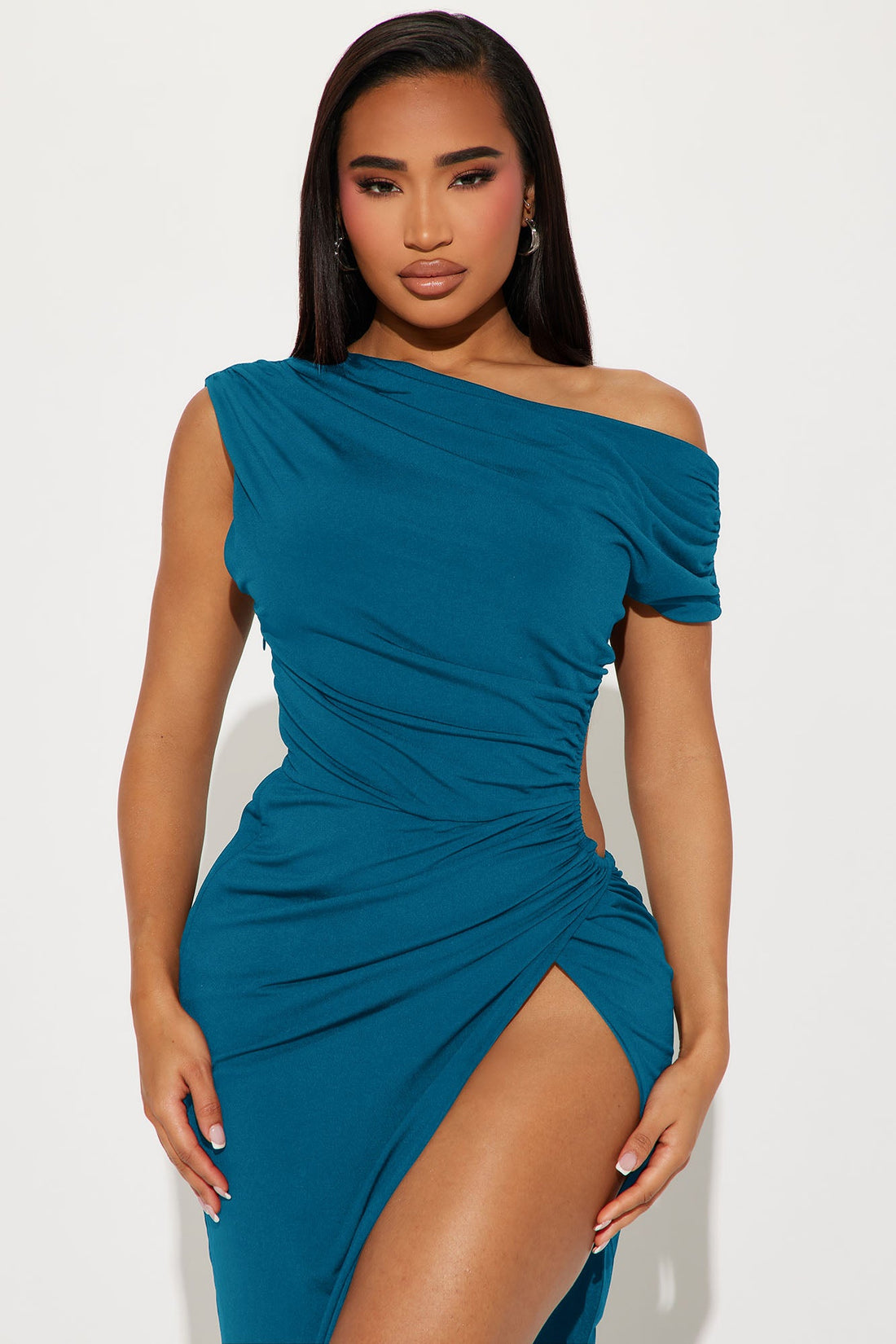 Keep Walking Maxi Dress - Teal