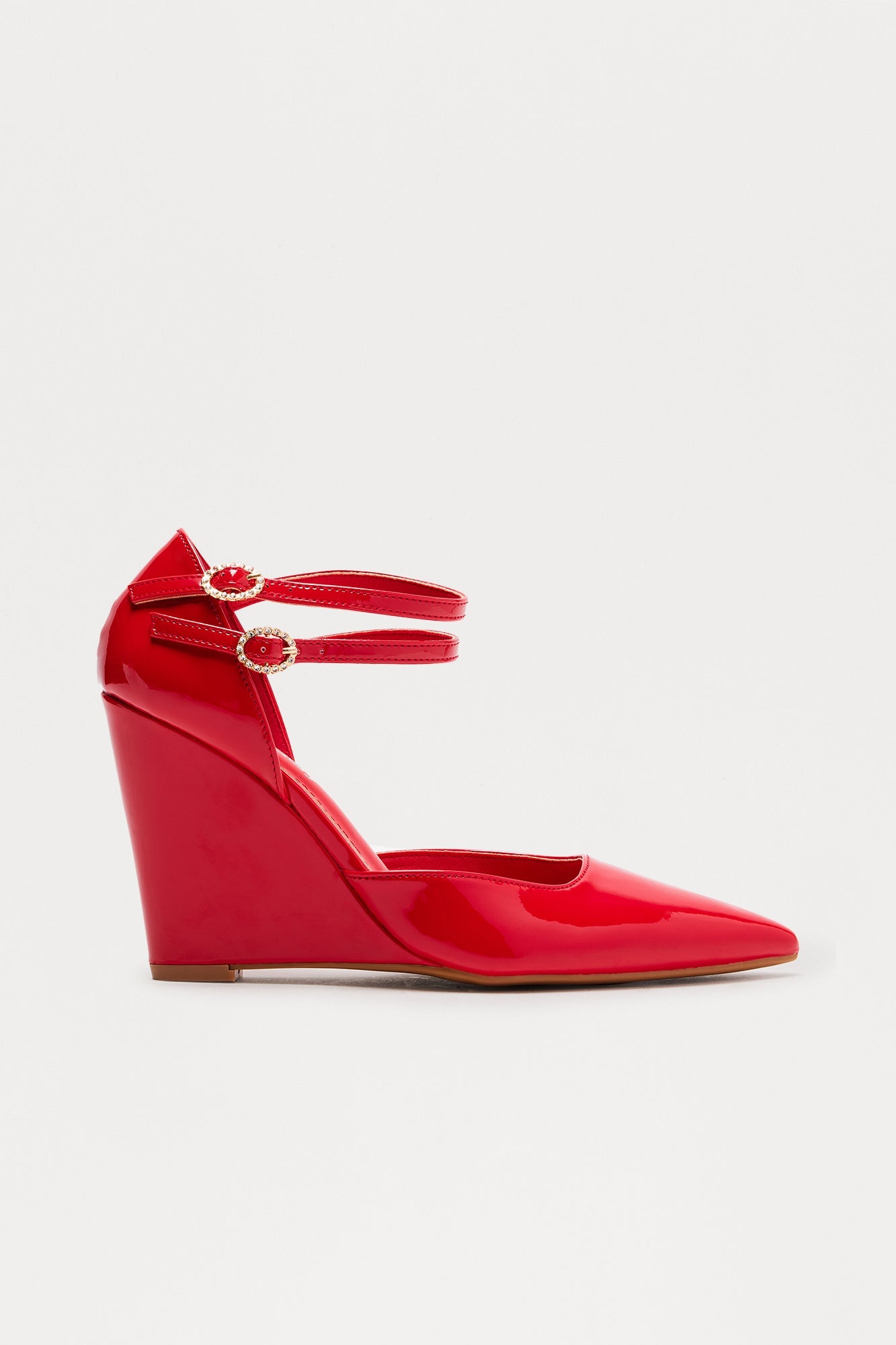 Cortez Pump Wedges - Red