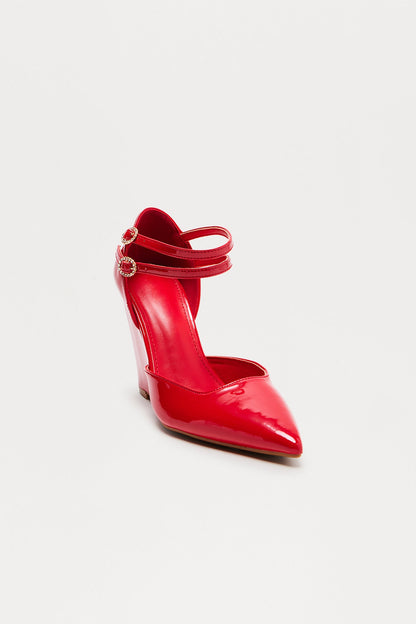 Cortez Pump Wedges - Red