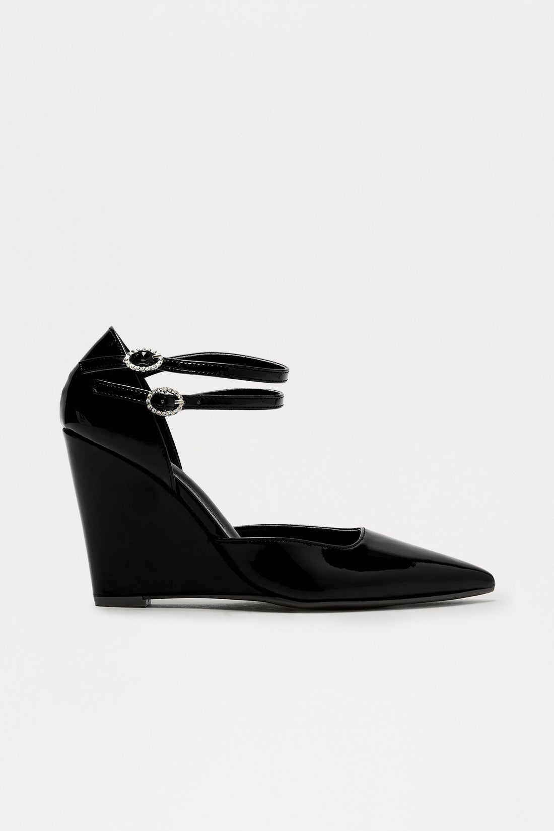 Cortez Pump Wedges - Black
