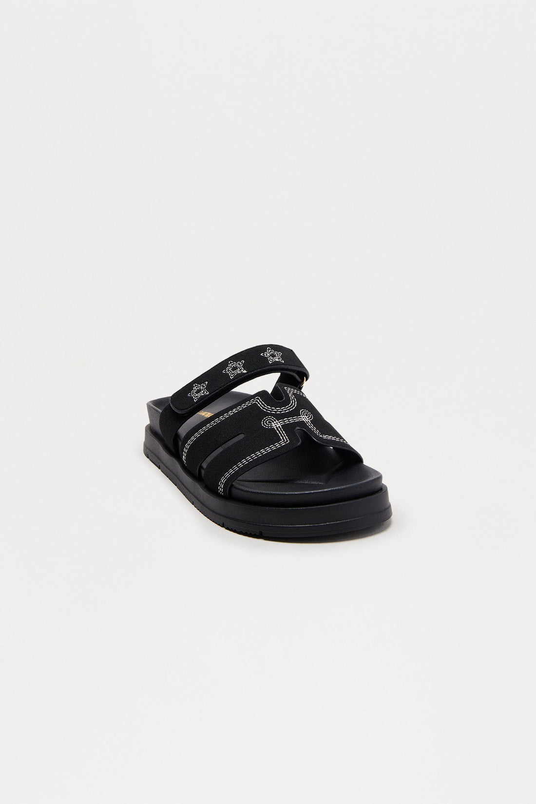 Lavine Casual Slides - Black