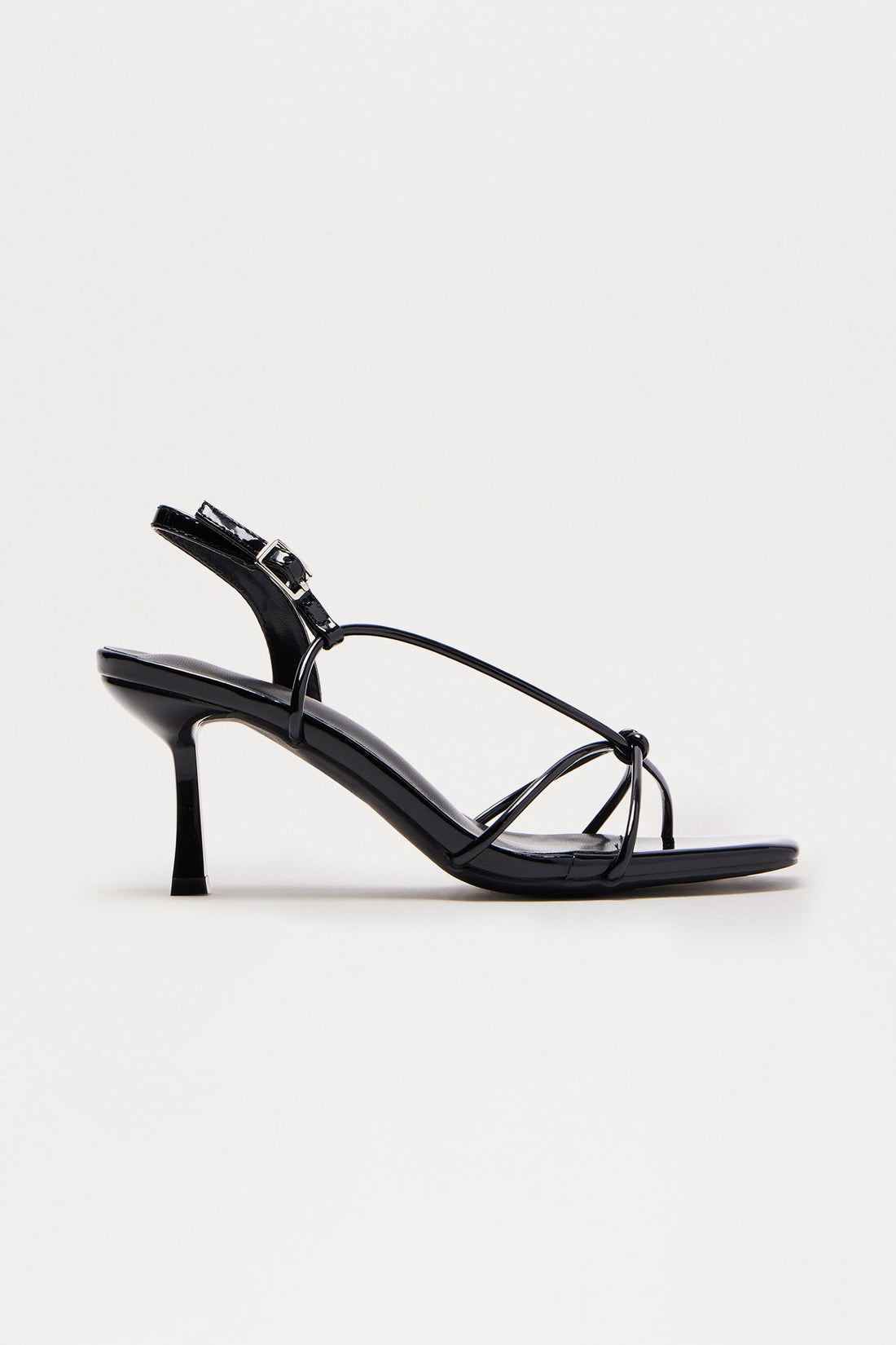 Saja Slingback Heels - Black