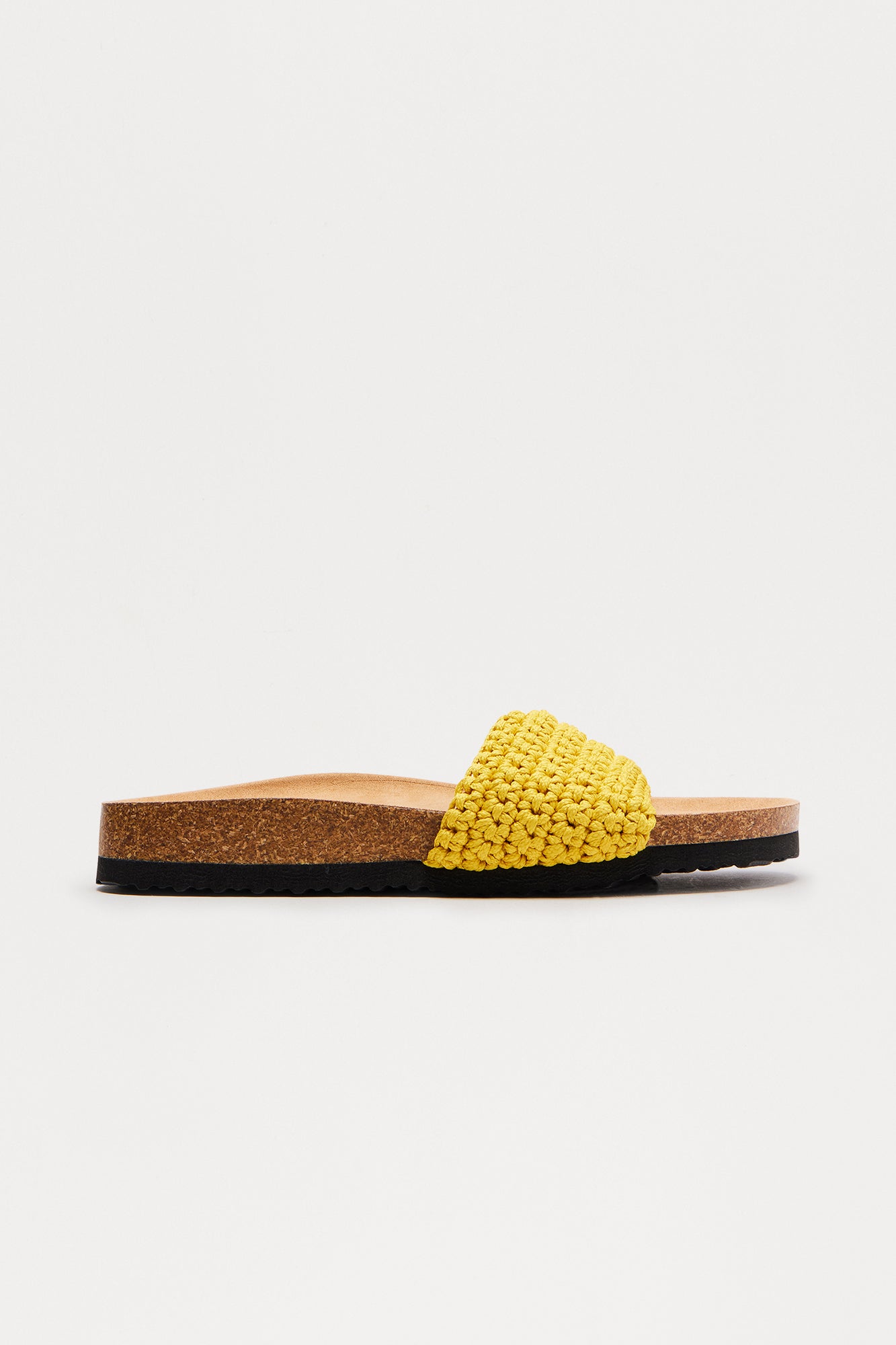 Florida Crochet Sandals - Yellow