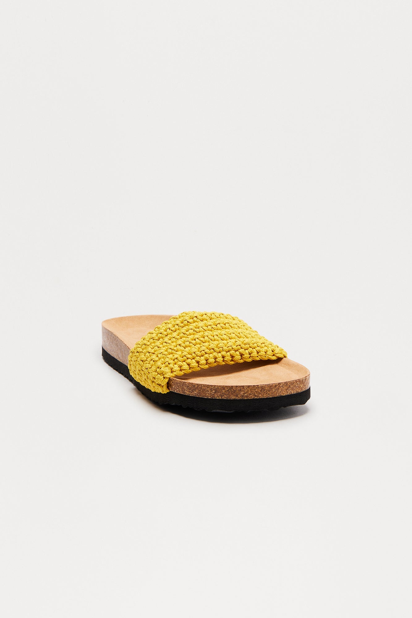 Florida Crochet Sandals - Yellow