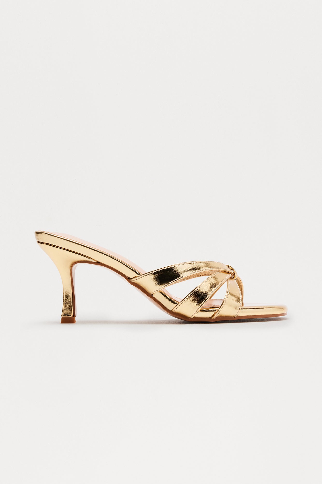 Jimena Thong Mules - Gold