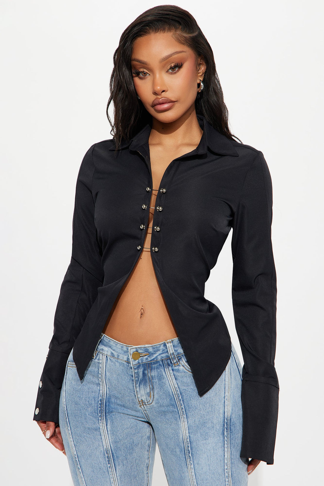 Keynote Long Sleeve Top - Black