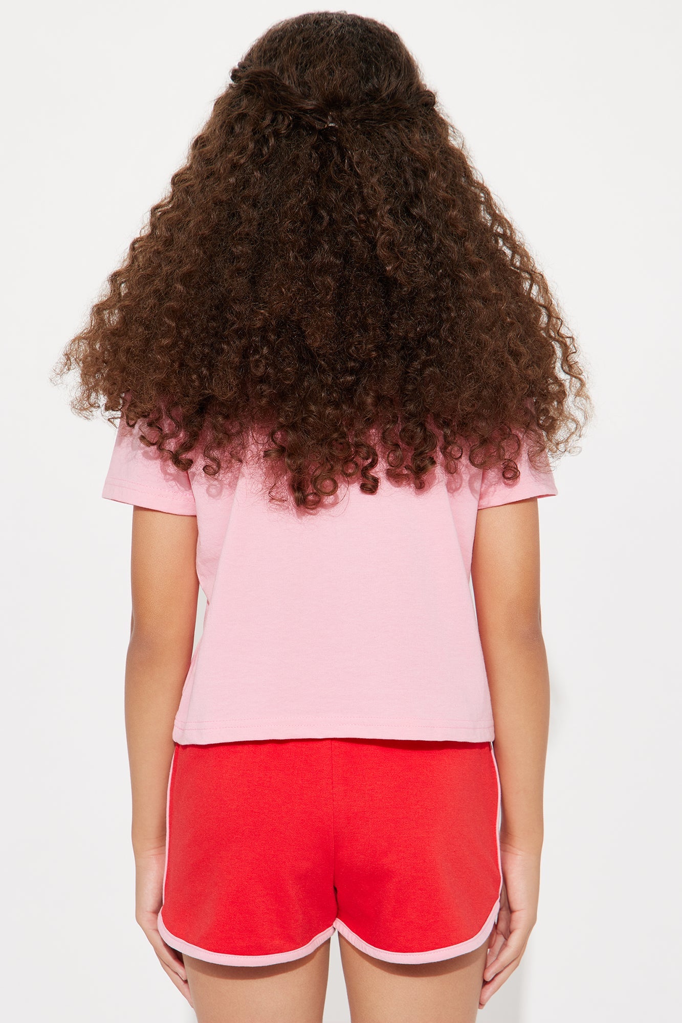 Mini Dream Big In New York Short Set - Pink