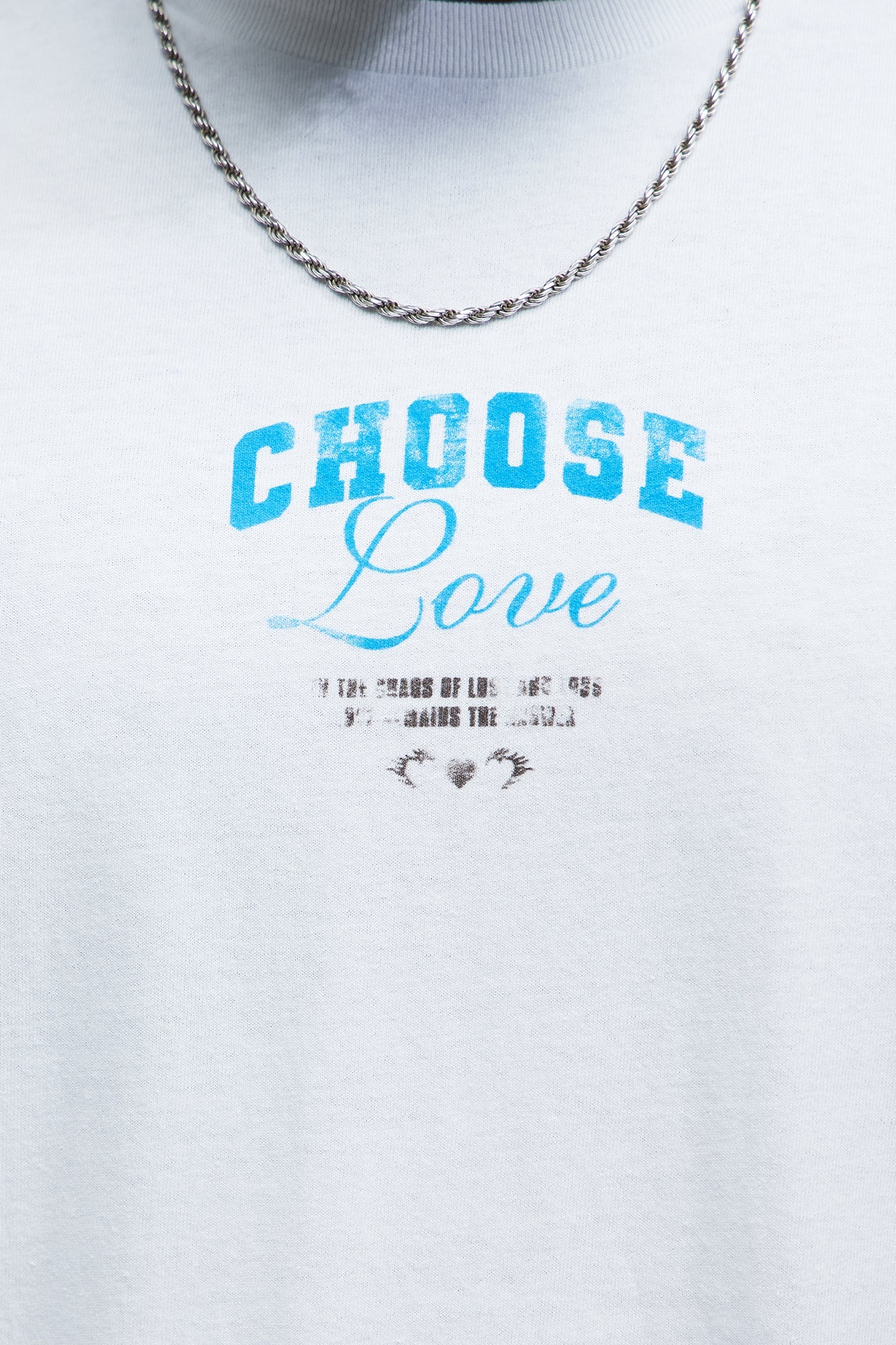 Choose Love Short Sleeve Tee - White