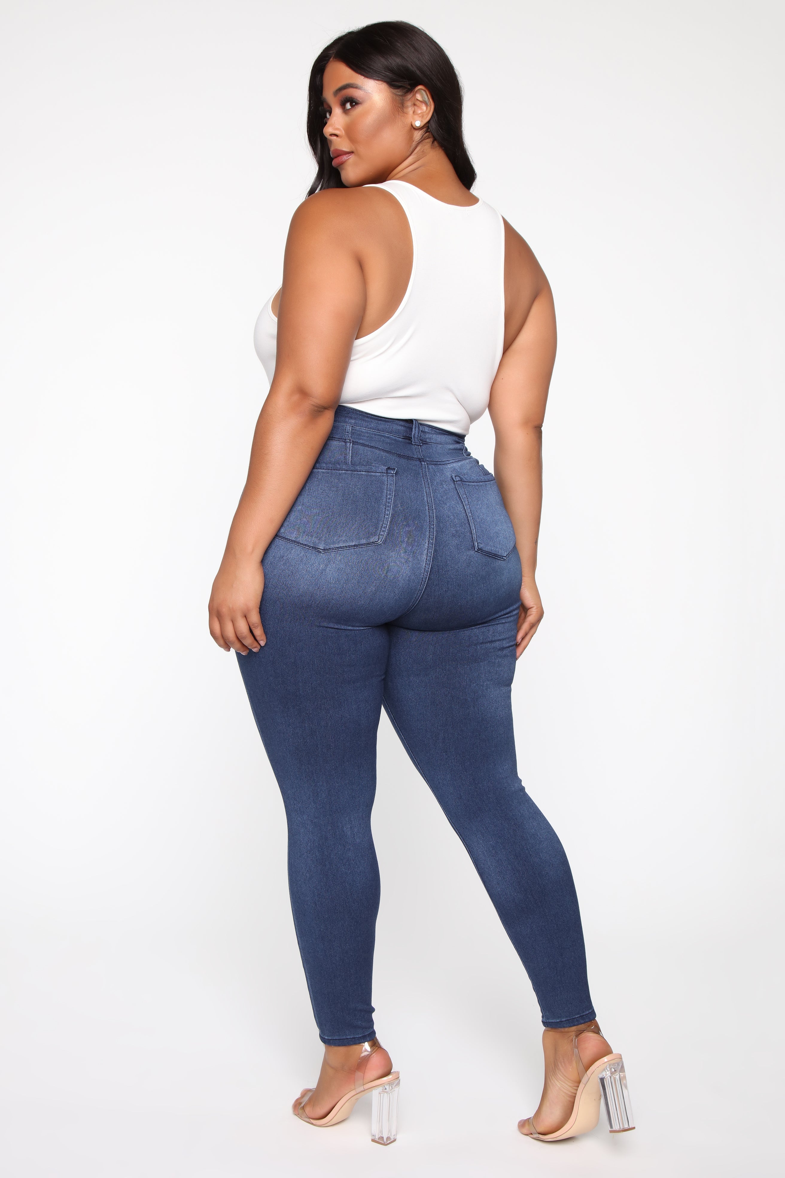 Eva Super Soft Curvy Skinny Jean - Medium Wash