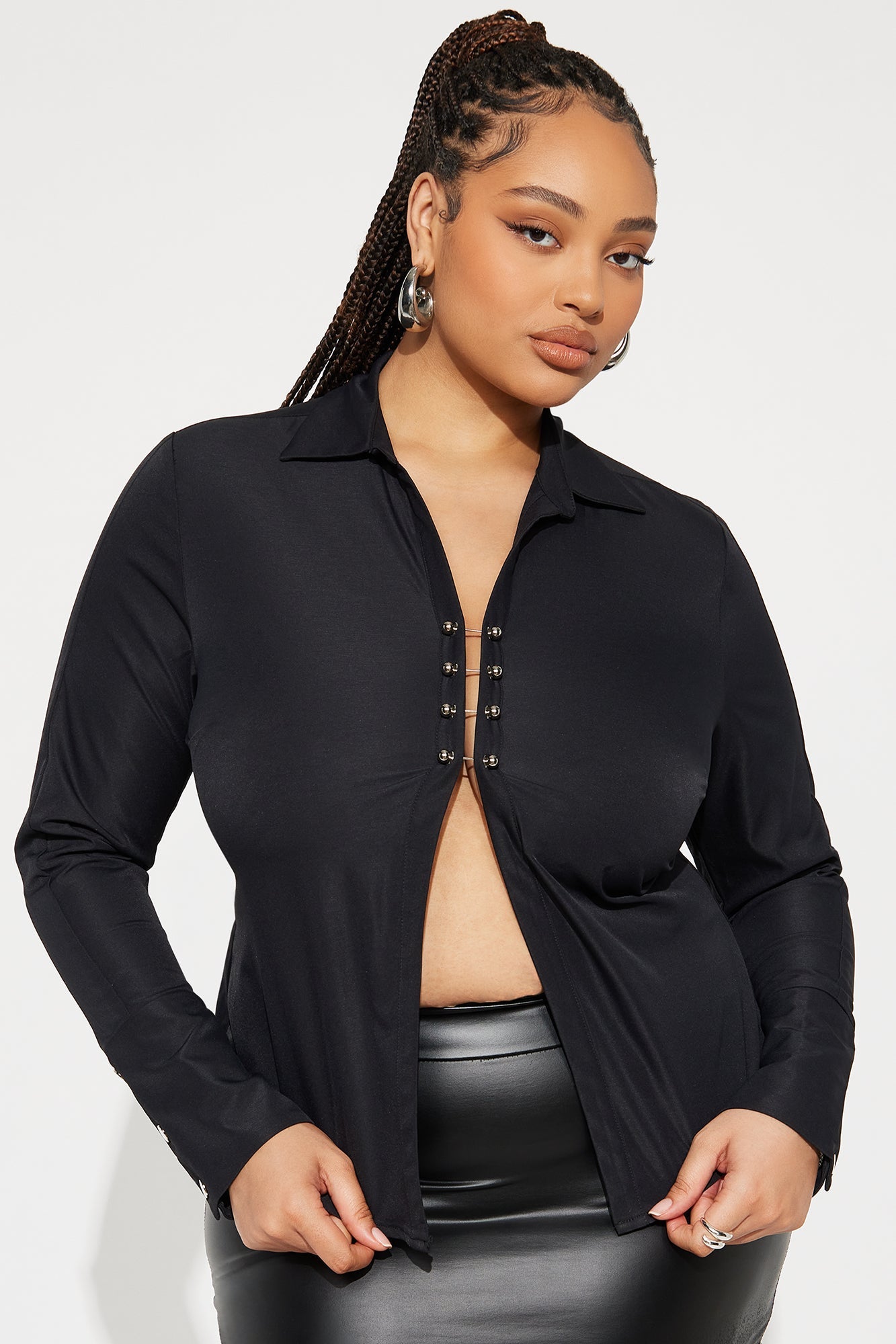 Keynote Long Sleeve Top - Black