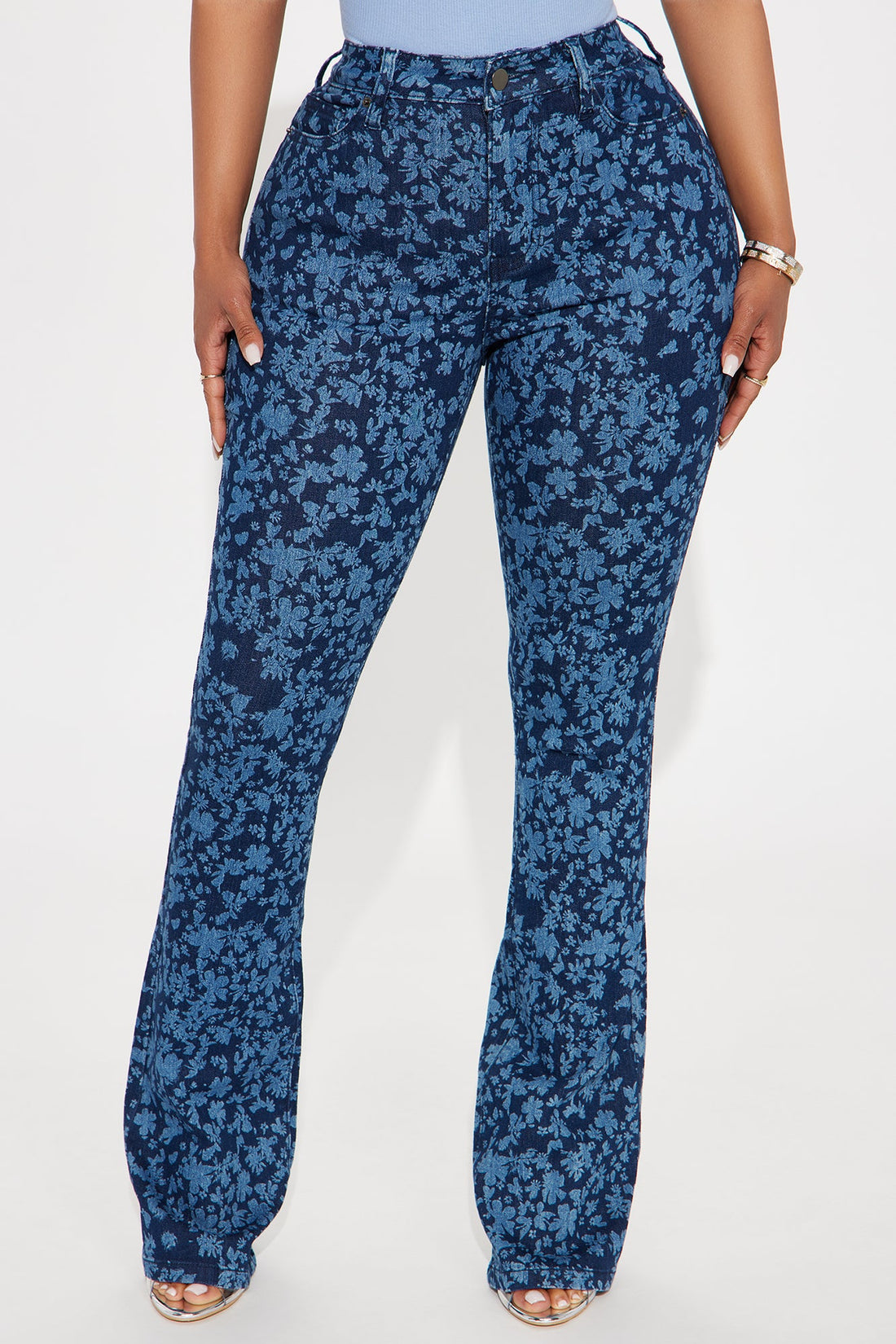 Free Spirit Stretch Bootcut Jeans - Dark Wash