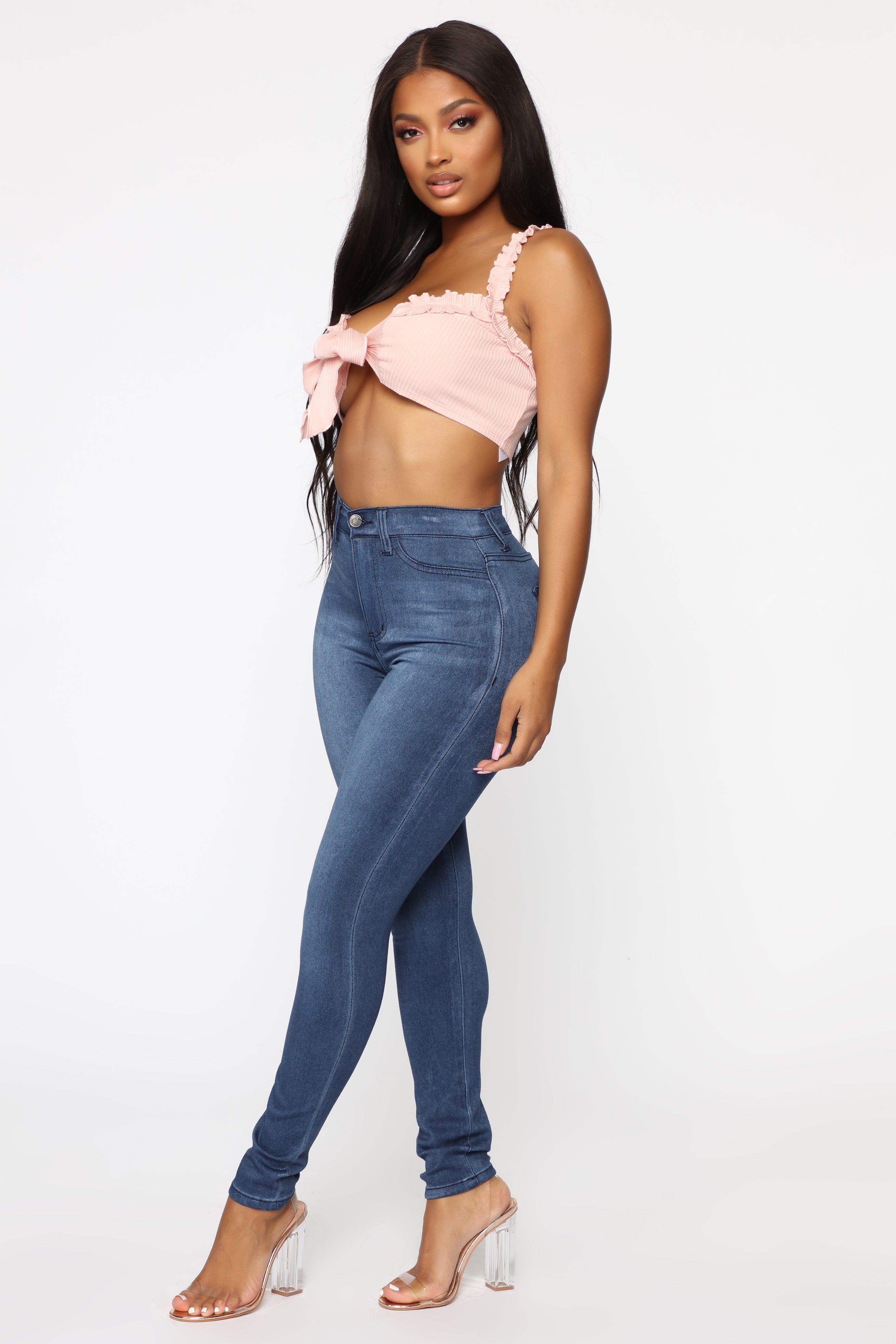 Eva Super Soft Curvy Skinny Jean - Medium Wash