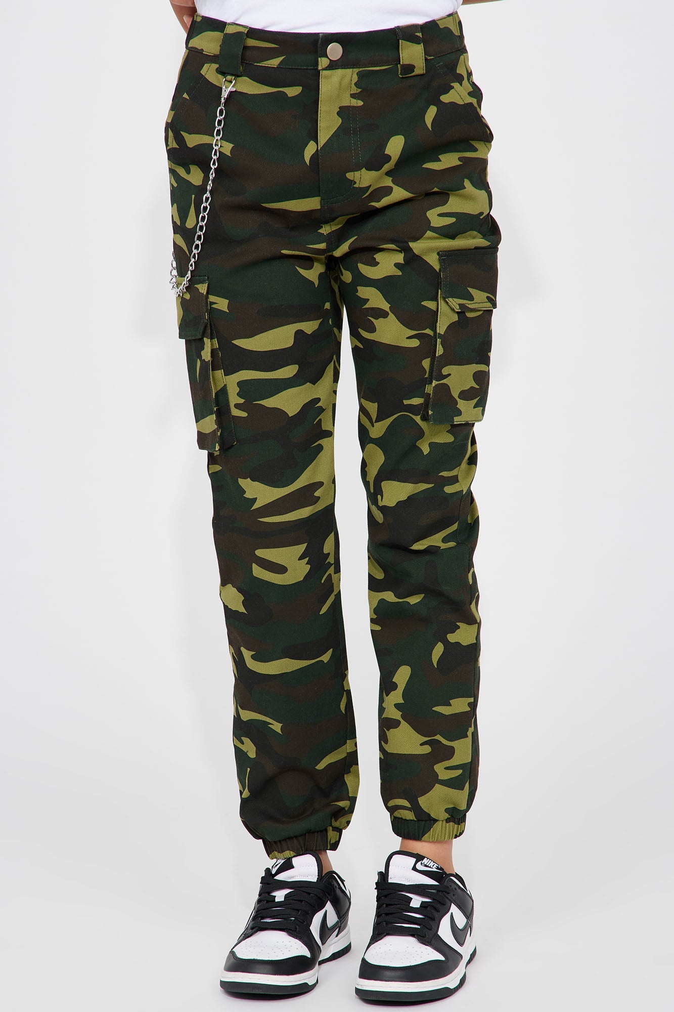 Mini Arya Cargo Joggers - Camouflage