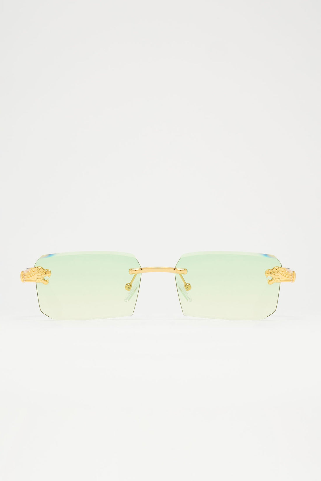 Burn It Down Sunglasses - Gold/combo