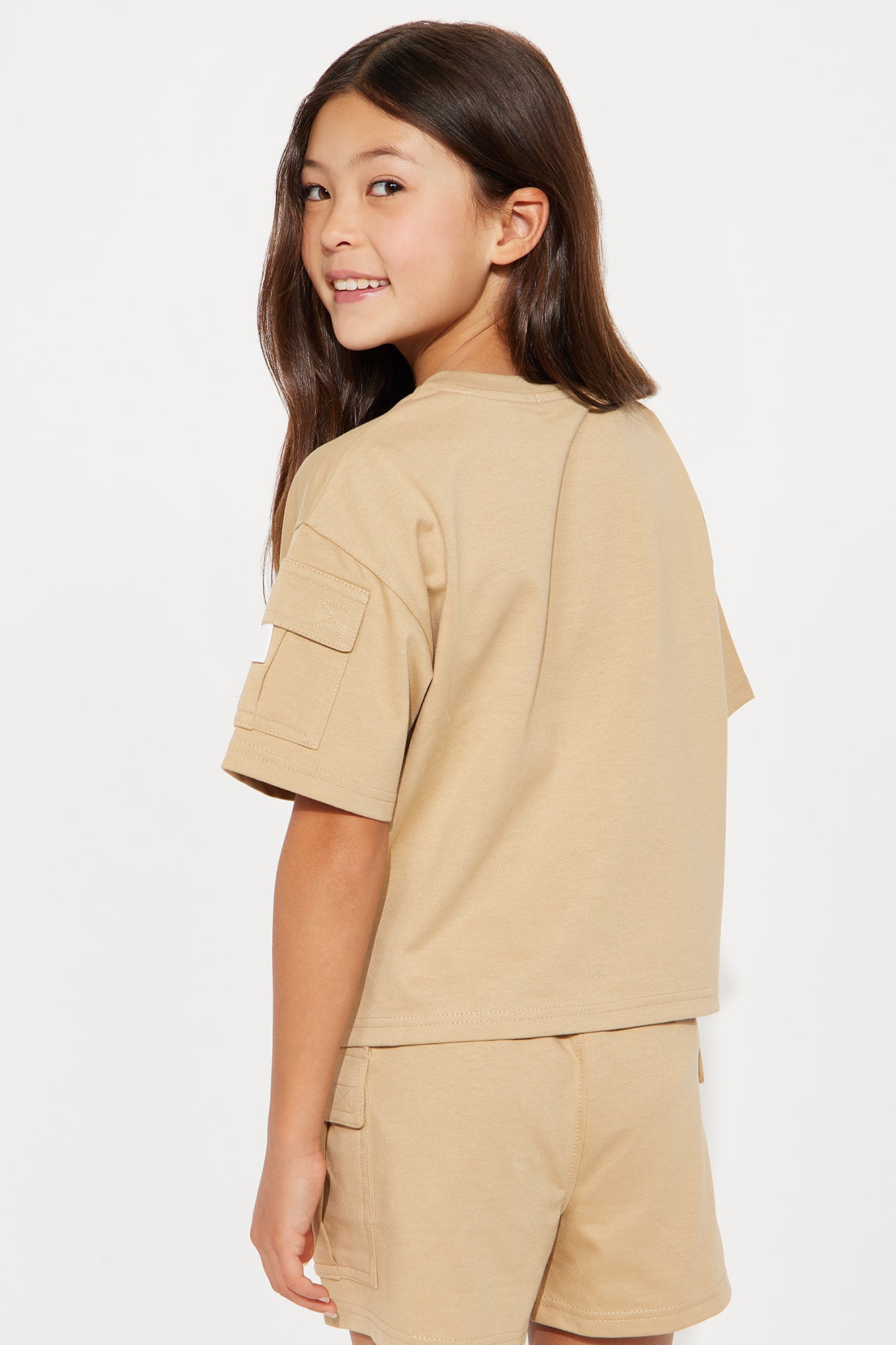 Mini Choco-Lit Short Set - Sand