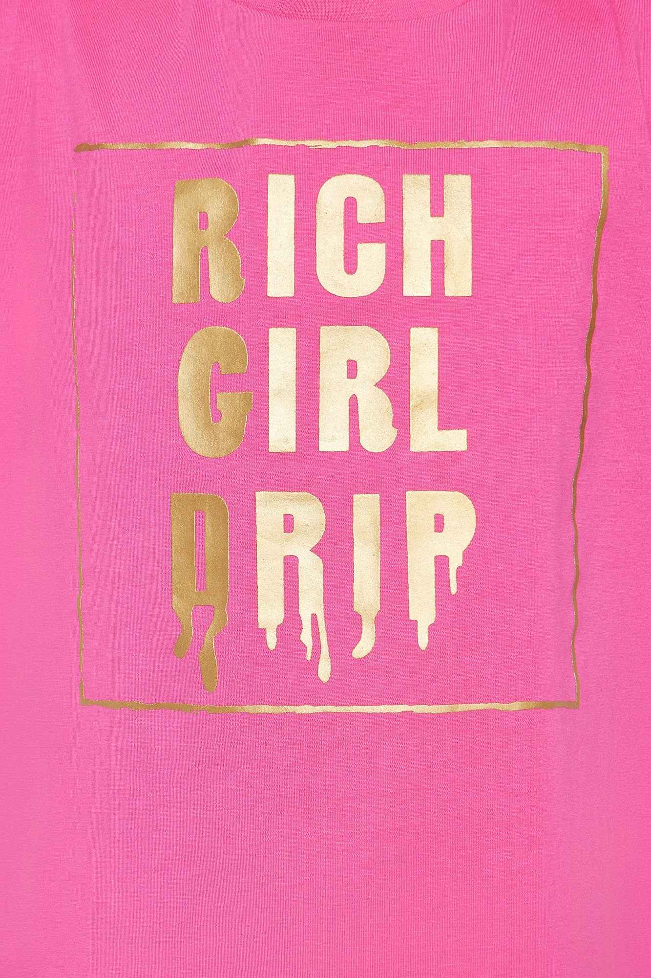 Mini Rich Girl Drip Bike Short Set - Pink