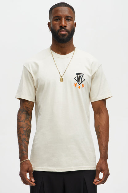 State Champs Athletics Short Sleeve Tee - Cream