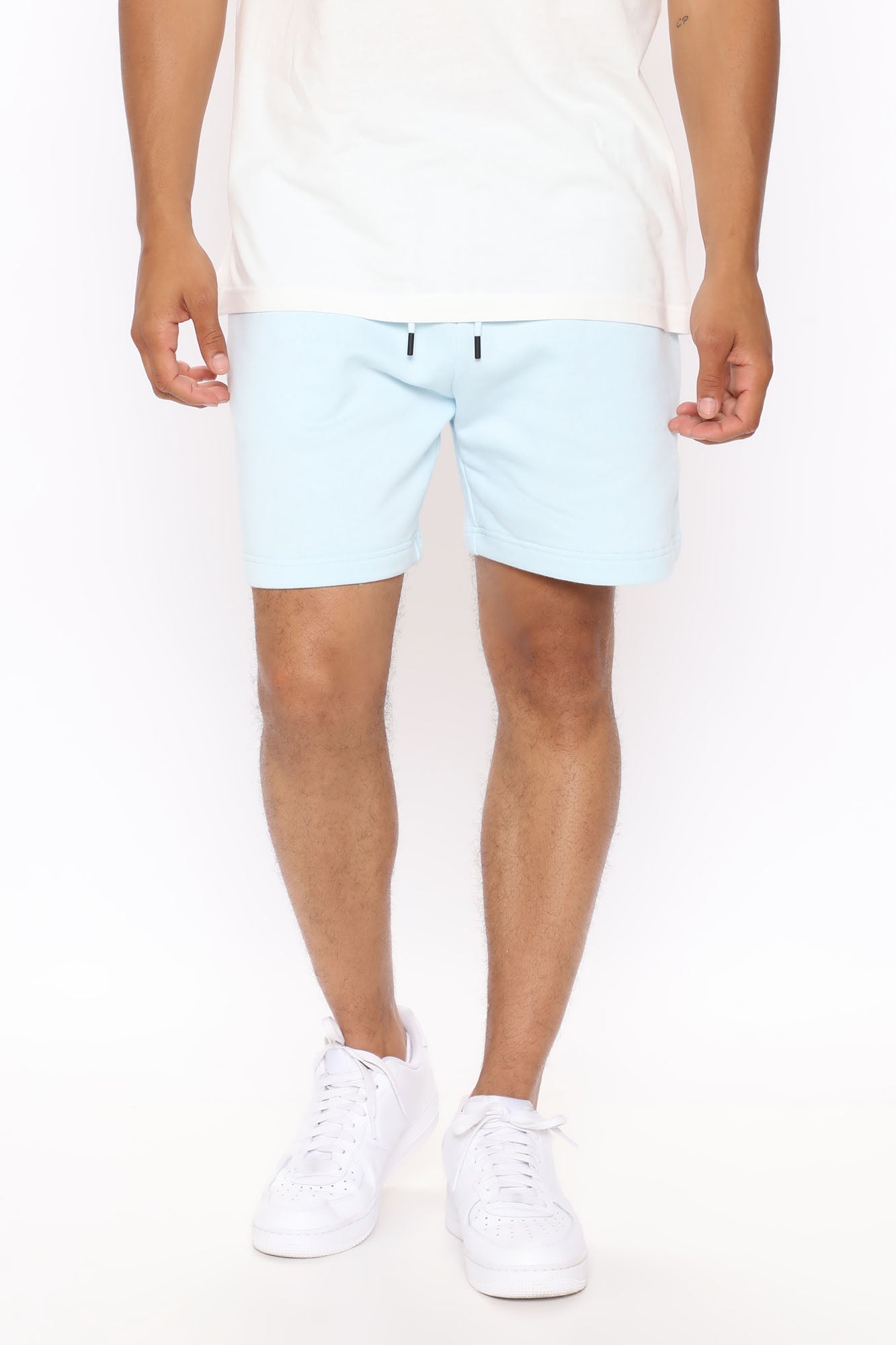 Tyson Sweatshort - Light Blue