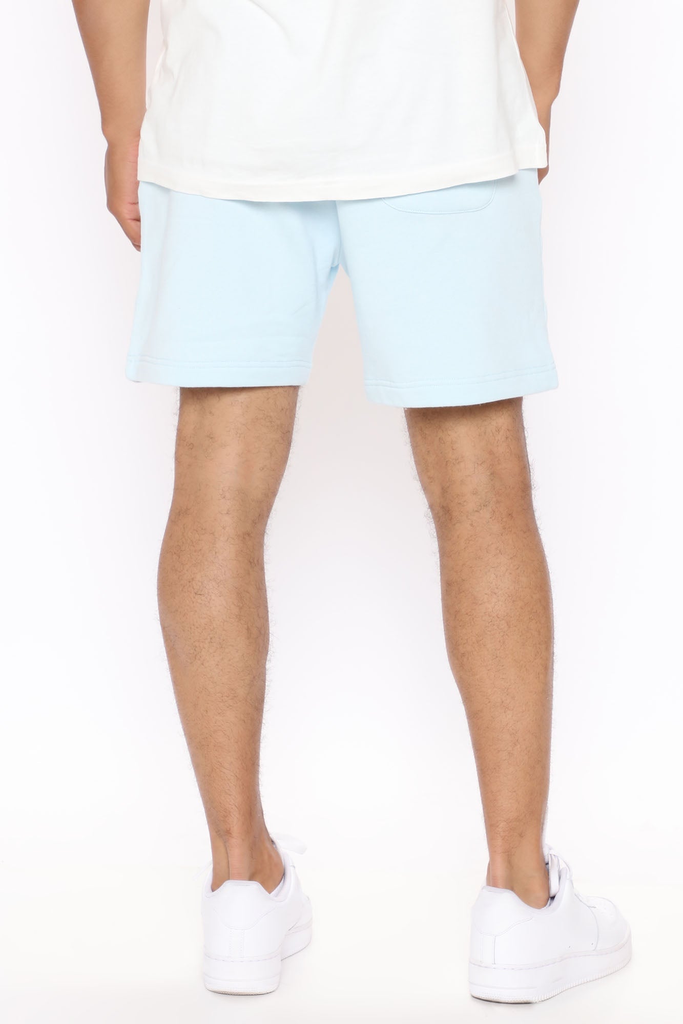 Tyson Sweatshort - Light Blue