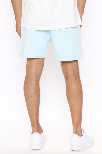 Tyson Sweatshort - Light Blue