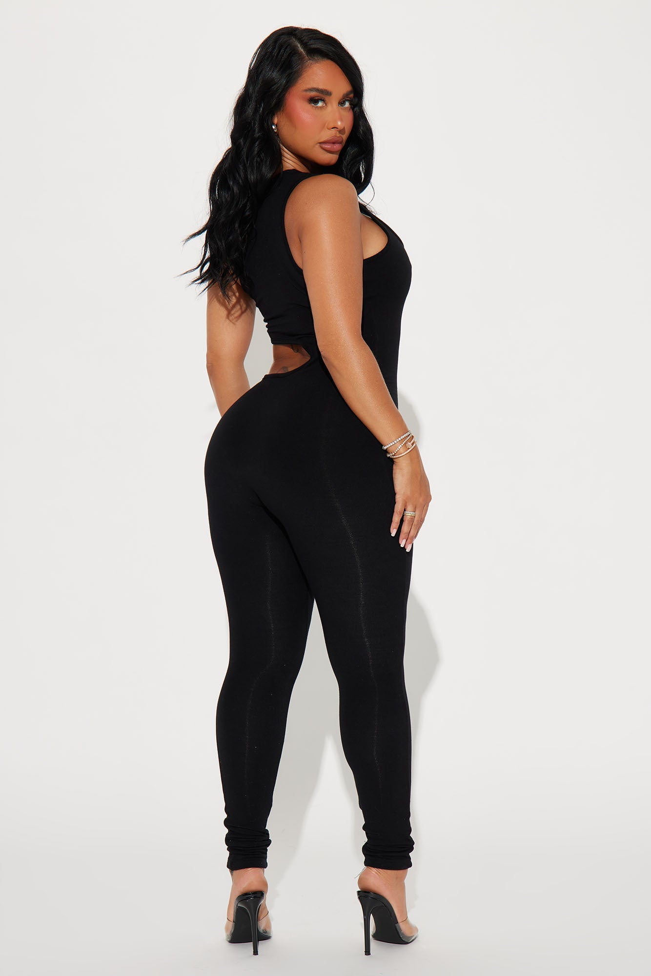 Perfect Catch Jumpsuit - Black