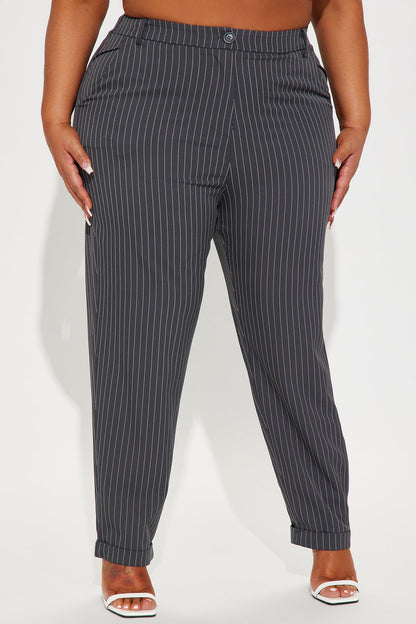 Business As Usual Pants - Grey/Combo