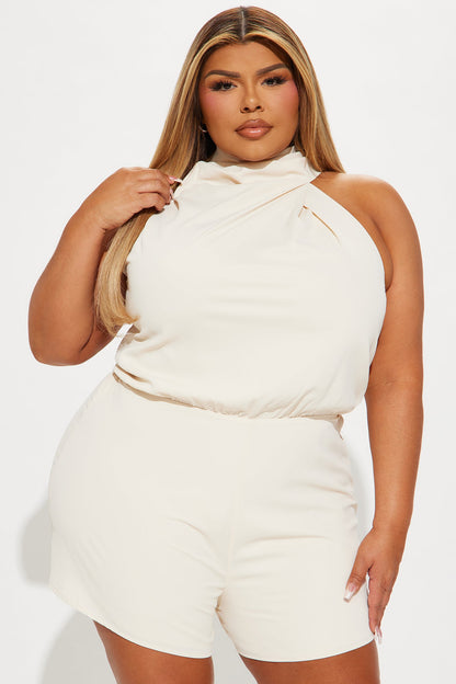 Summer In The City Romper - Cream
