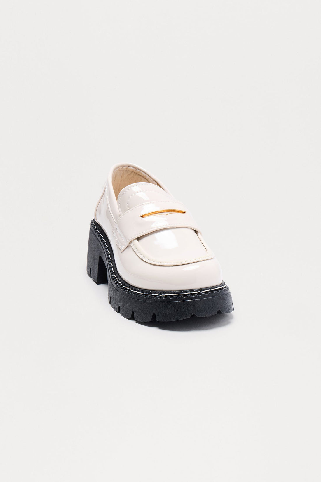Stanford Platform Loafers - Beige
