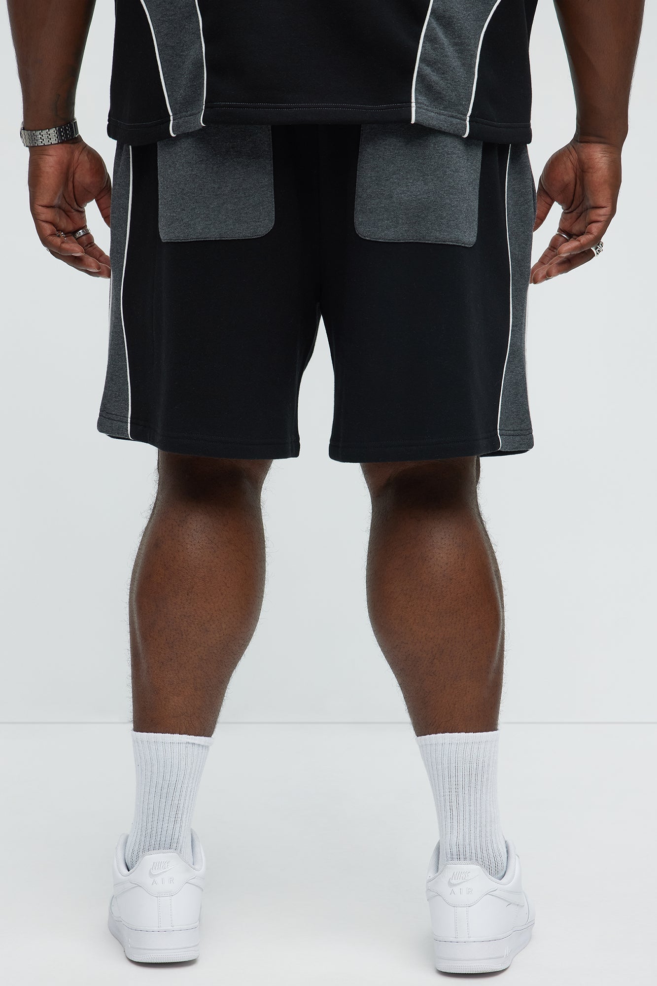 Tyson NYC Athletic Relaxed Shorts - Black/combo