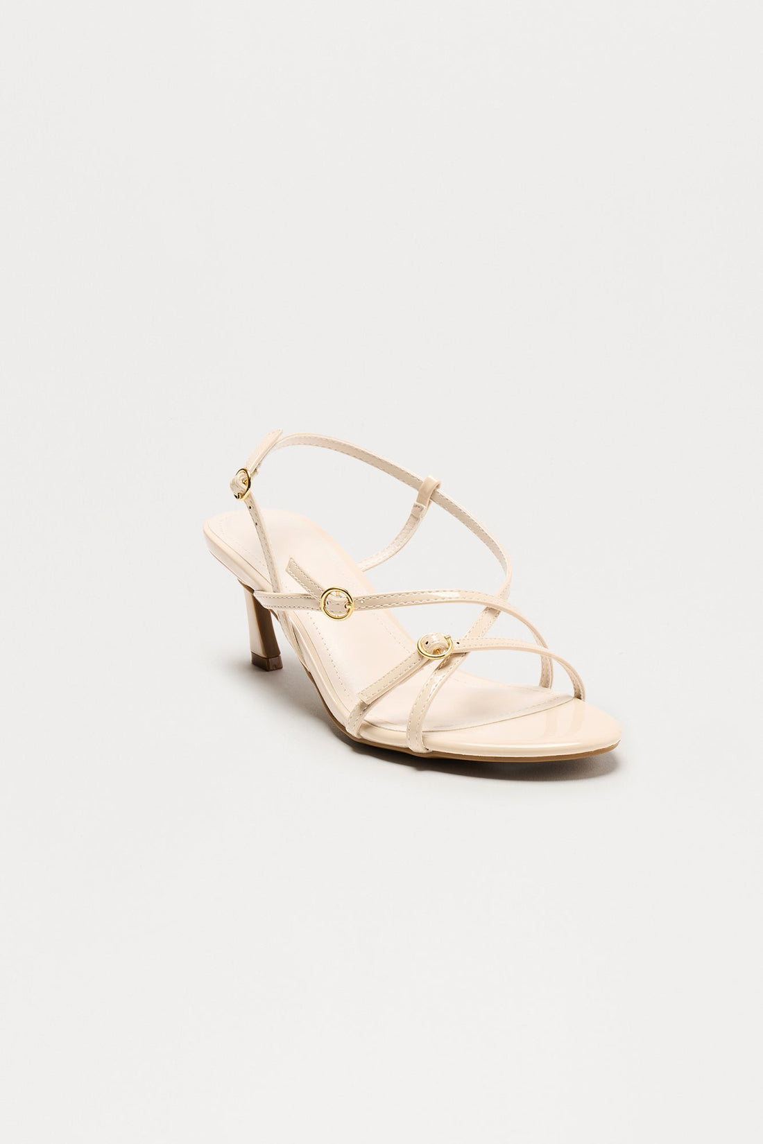 Lash Slingback Kitten Heels - Ivory