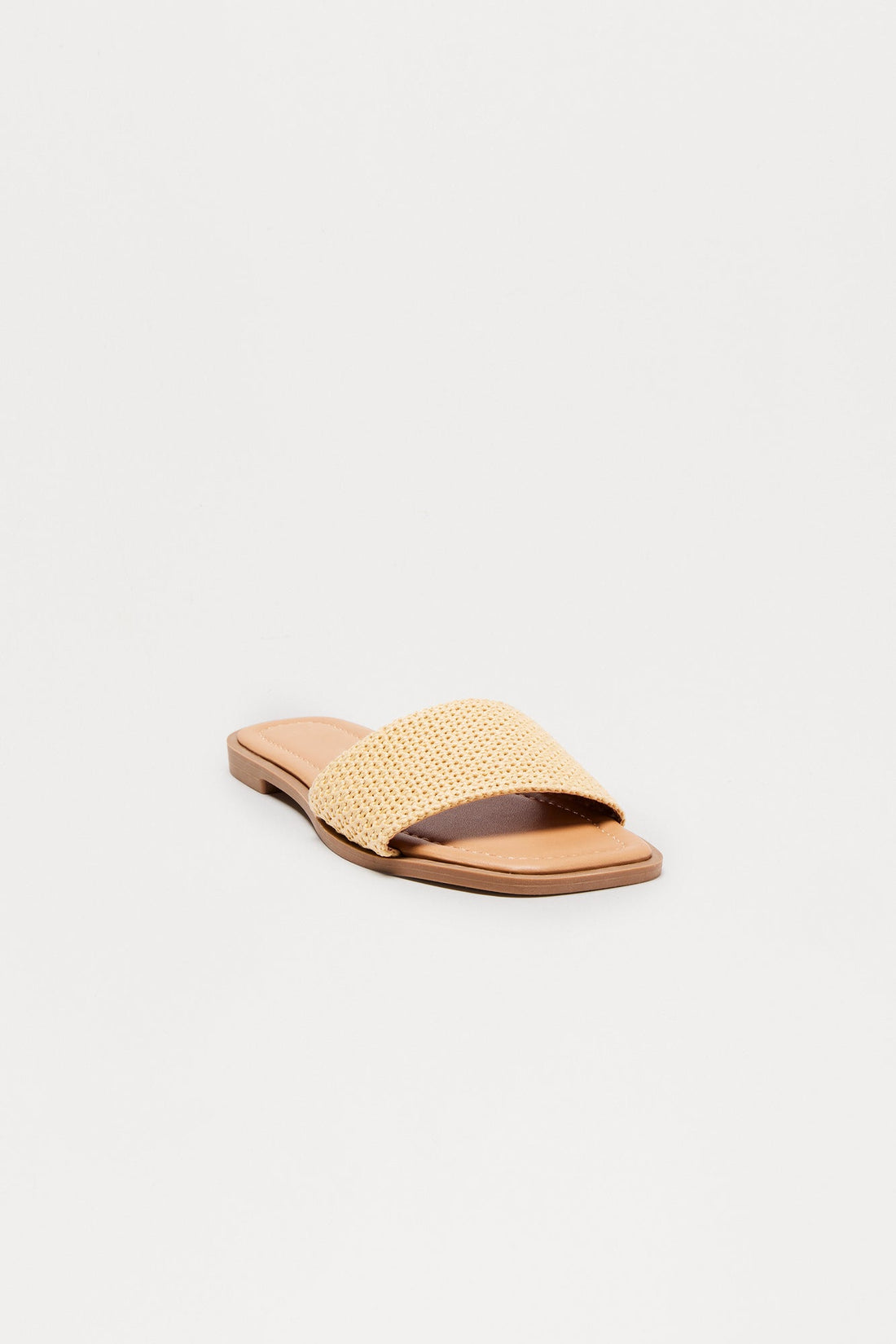 Cape Cod Raffia Sandals - Natural