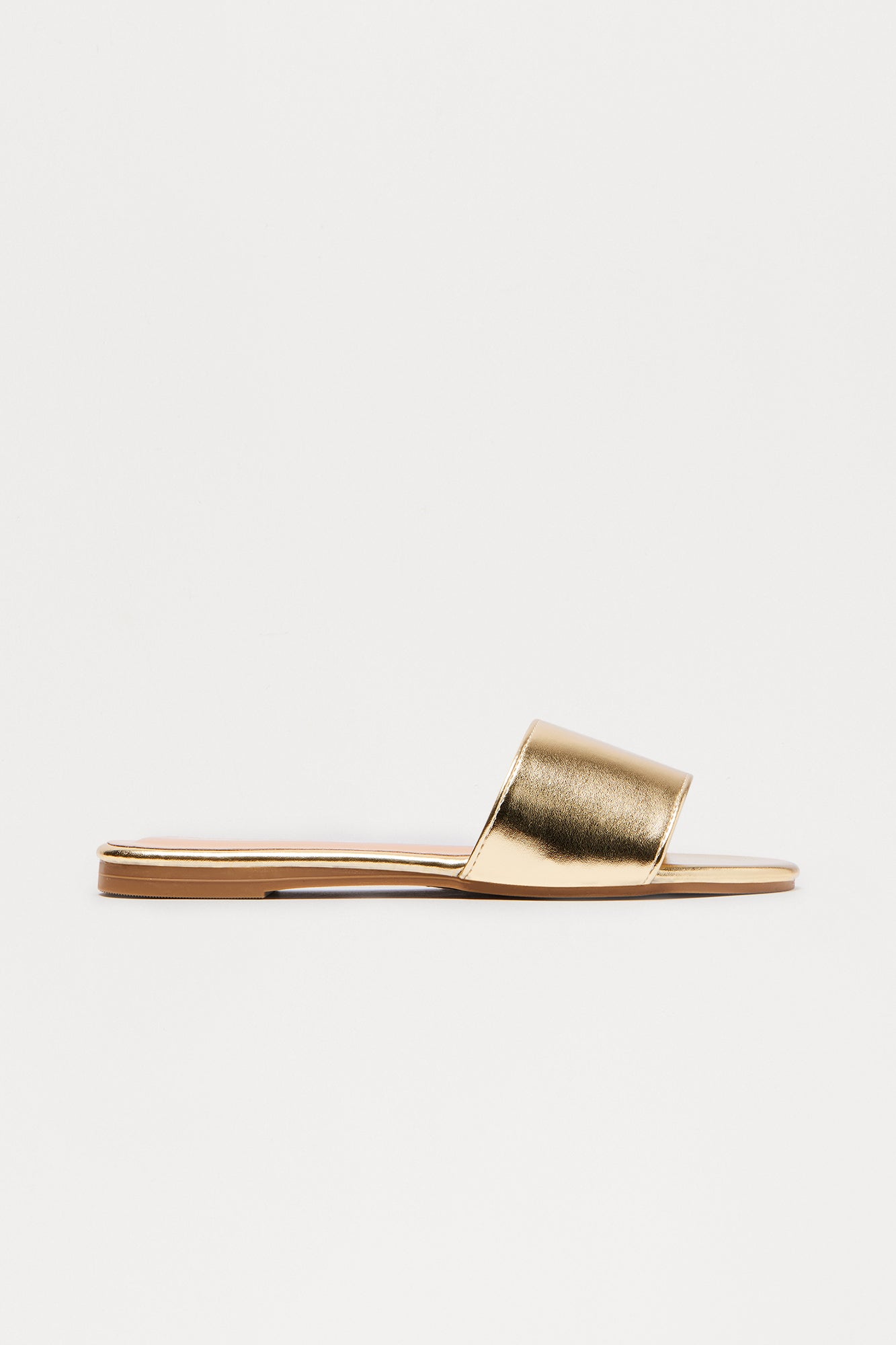 Jovan Slip On Sandals - Gold