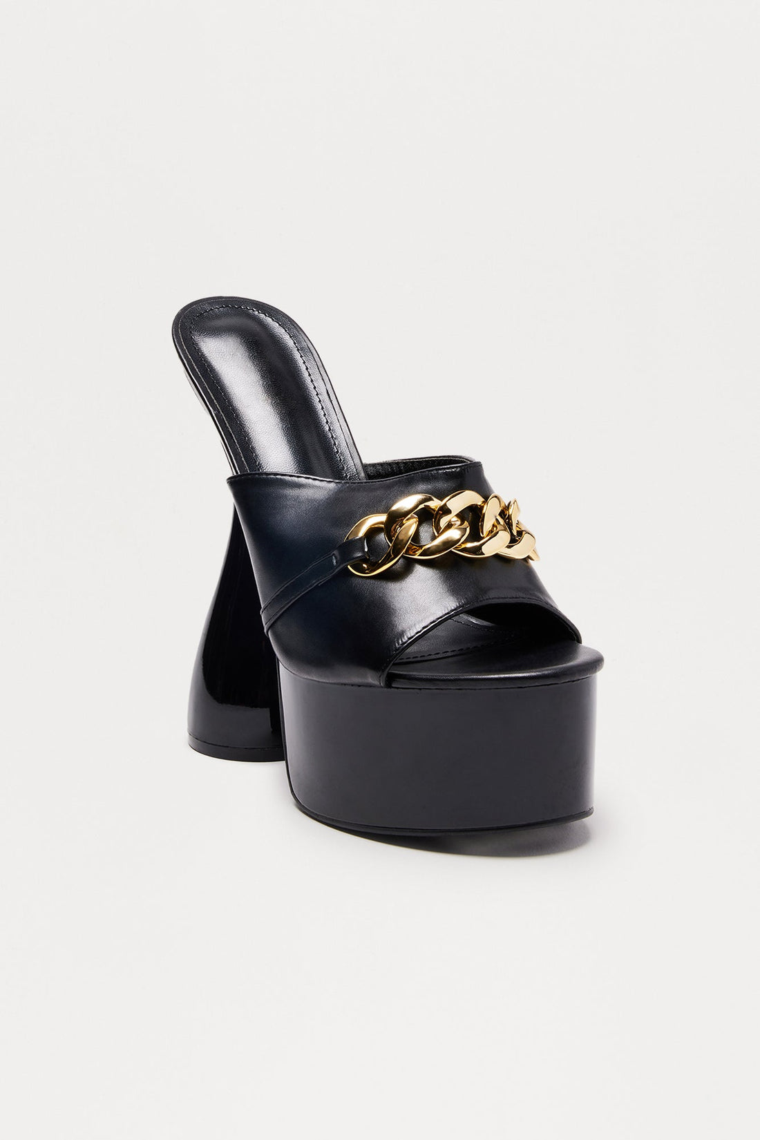 Pearson Chain Ultra Platform Heels - Black