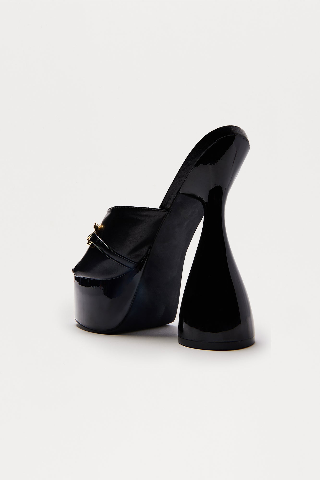Pearson Chain Ultra Platform Heels - Black