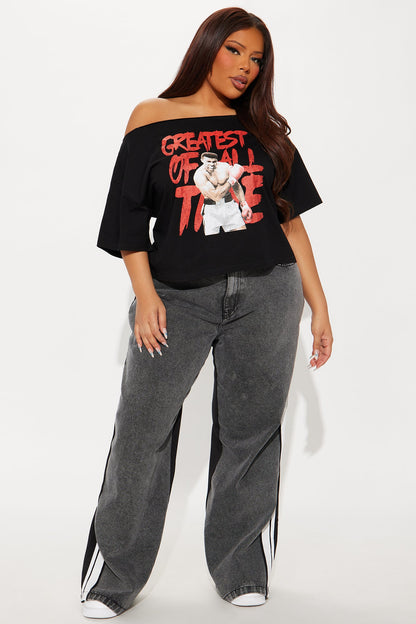 GOAT Ali Off Shoulder Top - Black