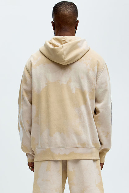 Von Dutch Star Zip Hoodie - Cream