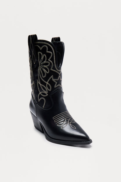 McGraw Cowboy Boots - Black